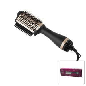 SAÇ KURUTMA - ŞEKİL MAKİNESİ 3 KADEME ISI AYARI 360 DERECE DÖNEN KABLO SERAMİK KAPLAMA FIRÇA 1200W SHD-1731 (5286)