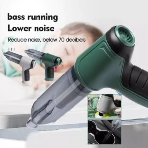 Şarj Edilebilir El Tipi Çok Fonksiyonlu Araç ve Ev Süpürgesi JB-107 (5286)