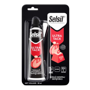 SELSİL MONTAJ YAPIŞTIRICI BEYAZ ULTRA TACK 60ML (5286)