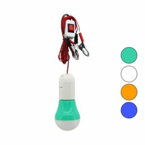 SEYYAR - LED LAMBA AKÜ TAKVİYE KABLOLU= 4MT 12V - 5W (5286)