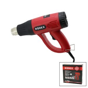 SICAK HAVA MAKİNESİ - TABANCASI 4PCS BAŞLIK APARAT KABLOLU 300-600°C 280/480LPM 2000W RDX-303A (5286)