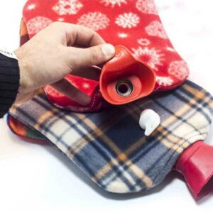 Sıcak Su Torbası 2 Litre Polar Kılıflı Termofor (5286)