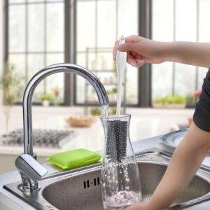 Silikon Şişe Biberon Konserve Kavanoz Matara Temizleme Fırçası Çok Amaçlı Temizleme Fırçası Bpa Free (5286)