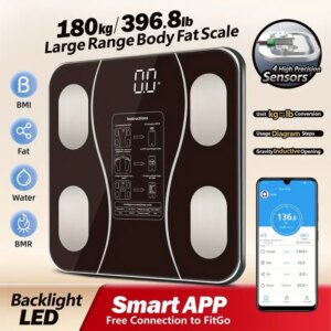 Siyah Akıllı Dijital Baskül FS-550 (5286)