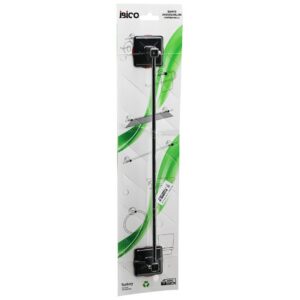 SİYAH   UZUN  METAL  HAVLULUK   YAPIŞKANLI MONTAJ BNY-705 (5286)