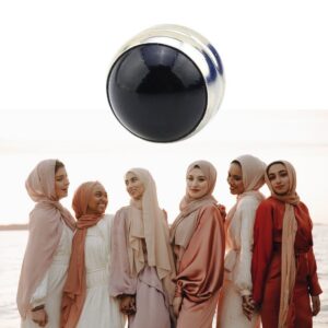 Tekli Güçlü Mıknatıslı Eşarp Şal Mıknatısı (5286)