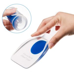 Topuk Silikonu Şeffaf Mavi Erkek (5286)