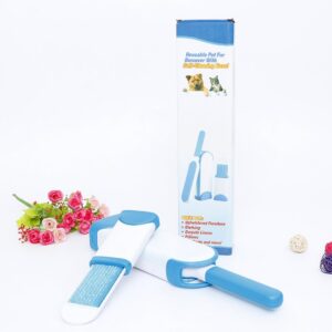 Tüy Toz Temizleyici Fırça Seti 2li Mavi KUTULU (5286)