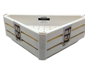 ÜÇGEN - BEYAZ PRATİK RAF ÜNİTESİ PLASTİK (5286)