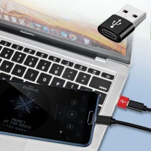 USB'den TYPE-C 'ye Dönüştürücü Adaptör Veri Aktarımı Sağlayıcı Şarj Data Çevirici (5286)