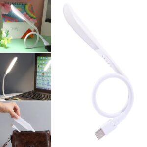 USB Girişli 14 Ledli 3 Kademeli Dokunmatik Masa/Kitap Okuma Lambası Ledi Beyaz (5286)