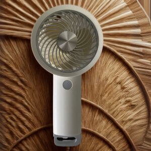 USB ile Şarj Olabilen 3 Ayarlı Fan Modlu Çanta Tipi El Fanı (5286)