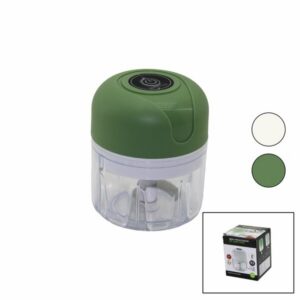 USB MİNİ FOOD PROCESSOR USB ŞARJLI MİNİ 3 BIÇAK BLENDER RONDO DOĞRAYICI 250ML - 45W (5286)