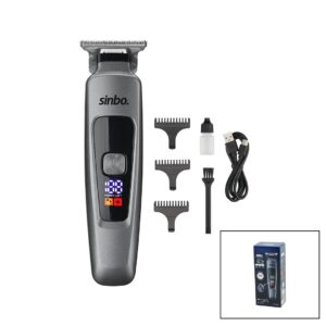 USB ŞARJLI - LCD GÖSTERGELİ SAÇ - SAKAL KESME TRAŞ MAKİNESİ İKİ FARKLI HIZ - 150 DK. ÇALIŞMA SÜRE SHC-1910 (5286)