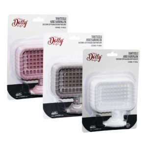 VANTUZLU KATI SABUNLUK DİKDÖRTGEN - IZGARALI (5286)