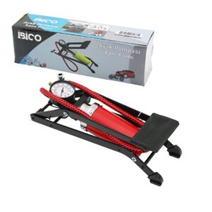 YATAY MODEL KALIN PİSTONLU AYAK POMPASI OTO-ARAÇ - BİSİKLET-MOTOR LASTİK - TOP - ŞİŞME YATAK-HAVUZ (5286)