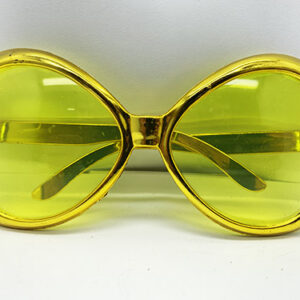 Yeşilçam Temalı Parti Gözlüğü Gold Renk 7x16 cm (5286)