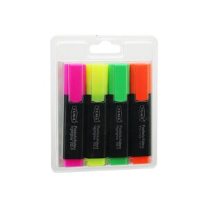 YUMA YM-792-4  792-T-Y-S-P   4PCS  FOSFORLU KALEM  TURUNCU - YEŞİL - SARI - PEMBE (5286)