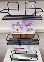 ZAMBAK 3LÜ RAF SİYAH BEYAZ (5286)