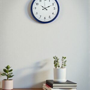 Zentime 36 Cm Lacivert Dekoratif Duvar Saati