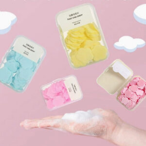 100 Yaprak Eriyen Mini Parfümlü Kağıt Sabun (5286)