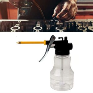 Taşınabilir Hortumlu Şeffaf Yağ Bidonu Pompası Yüksek Basınçlı Hızlı Yağlama Gres Tabancası (5286)