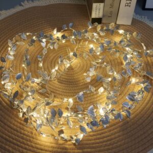 3 Metre Yaldızlı Gümüş LED Işık – Dekoratif Ortam ve Yılbaşı Aydınlatması (5286)