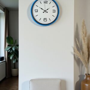 Zentime 36 Cm Mavi Dekoratid Duvar Saati