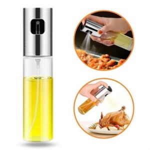 ANKAVERSE® 100ml Kapasiteli Şeffaf Spreyli Yağdanlık Sosluk Yağ Püskürtücü Yağ Şişesi