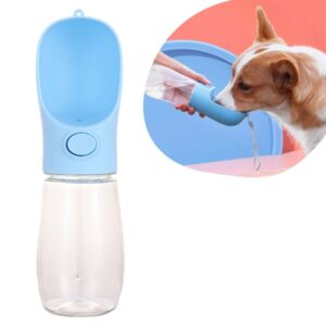 ANKAVERSE® 450 ml Taşınabilir Butonlu Evcil Hayvan Suluğu