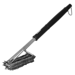ANKAVERSE® Mangal Izgara Temizleme Fırçası – Paslanmaz Çelik Telli, Uzun Saplı Grill Temizlik Aparatı Mangal Temizlik Fırçası