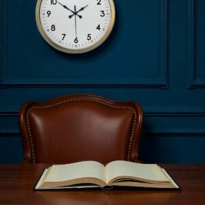 Zentime Eskitme Standart 40 Cm Metal Klasik Duvar Saati