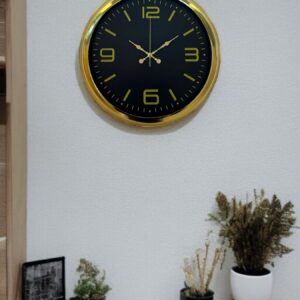 Zentime 40 Cm Gold Lüks Duvar Saati