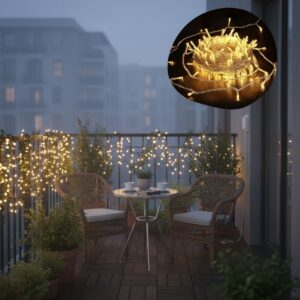 ANKAVERSE® Günışığı Renk 5 Farklı Işık Modlu 10 Metre Eklemeli Dekor Boncuk Model Dekoratif Led