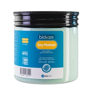 Bidoze Kolajen & Keratin Özlü Onarıcı Saç Maskesi 500 Ml | Yıpranmış Saçlar İçin Yoğun Bakım