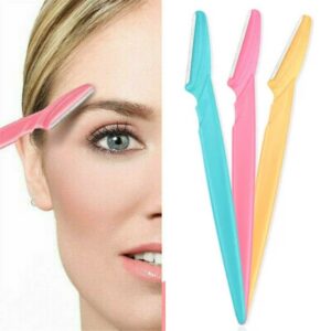 ANKAVERSE® 3’lü Kadın Kaş Usturası Seti – Hassas Ciltler İçin Güvenli Yüz Tüy Temizleme Bıçağı