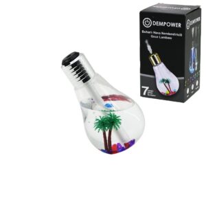 DEKORATİF NEMLENDİRİCİLİ 7 RENK 2W BUHARLI GECE LAMBASI (5286)