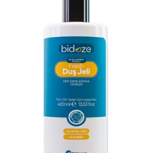 Bidoze Fresh Beyaz Zambak Kokulu Duş Jeli 400 Ml | Lavanta Yağı Özlü Nemlendirici Vücut Şampuanı