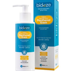 Bidoze Yoğun Nemlendirici Panthenol Krem 100 Ml | Kolajen Hyaluronik Asit & E Vitamini
