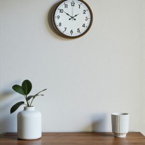 Zentime 36 Cm Kahverengi Dekoratif Duvar Saati