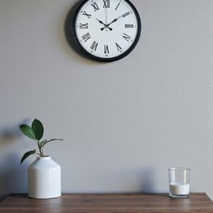 Zentime 36 Cm Siyah Dekoratif Duvar Saati