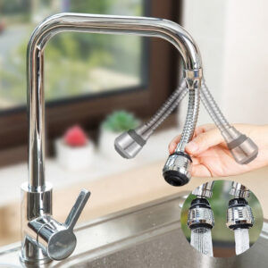 Hortumlu Esnek Su Tasarruflu 2 Modlu Musluk Başlığı (5286)