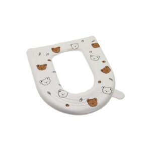 KLOZET OTURAK KILIFI DESENLİ EVA PED OTURAK KALDIRMA KULAKLI YAPIŞKANLI (5286)