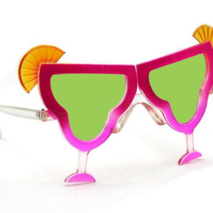 Margarita Parti Gözlüğü Pembe Renk 16x8 cm (5286)