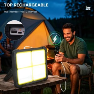 ProKAMA Ledli Solar Projektör 200W BK-200W (5286)