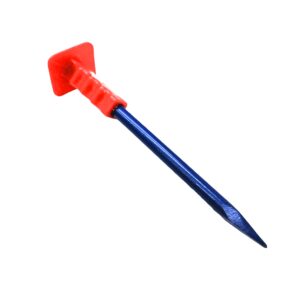 RENKLİ ÇELİK SİVRİ MURÇ KORUMALI 30CM (5286)