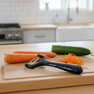 Solingen Çelik Küçük Boy Meyve Sebze Soyacak – Keskin Paslanmaz Soyucu Aparat (5286)