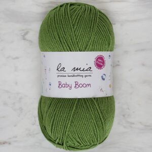 La Mia Baby Boom Yeşil El Örgü İpi - 406 - 34457