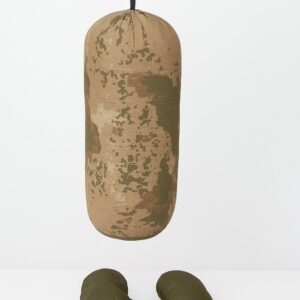 Çocuk Boks Kum Torbası Eldiven Dahil 2-6 Yaş Askeri