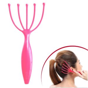 ANKAVERSE® Çok Fonksiyonlu 5 Uçlu Bilyeli Baş Boyun Bacak Kol Masaj Alet Rahatlatıcı Kafa Masaj Aparatı